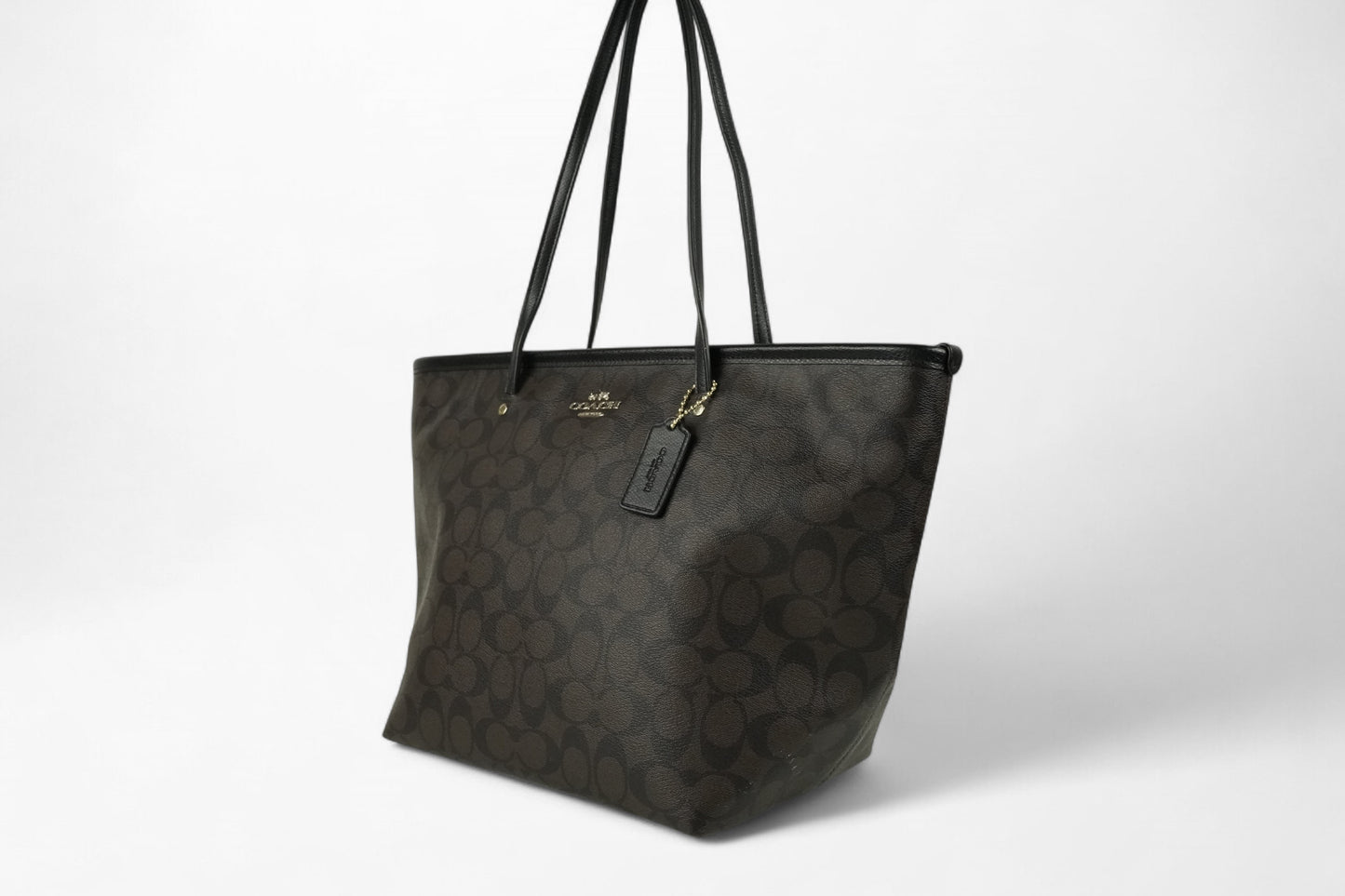 Coach Signature Street Zip Tote